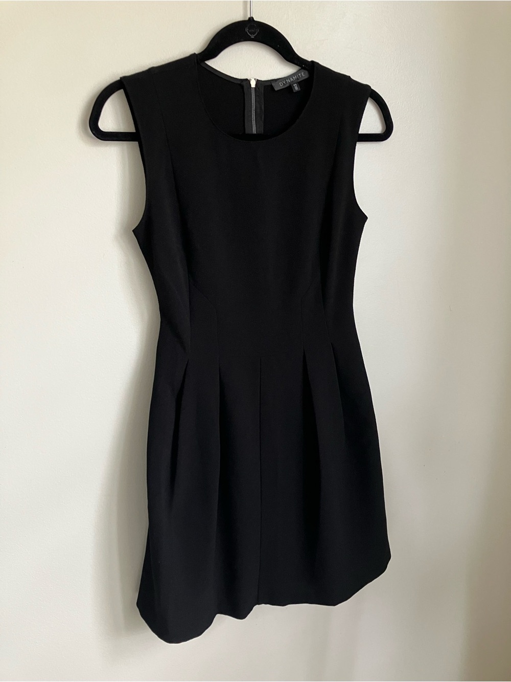 Dynamite Sleeveless Dress with Pleats